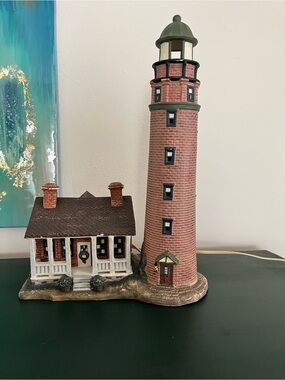 Harbor Bay Side Village Limited Edition Collection Lighted Lighthouse